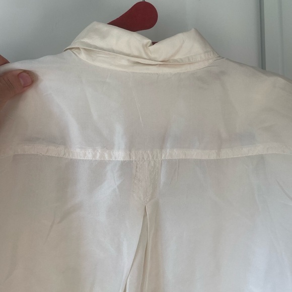 Vintage 90’s The Limited 100% Silk Button Down Short Sleeve Top - Picture 10 of 10